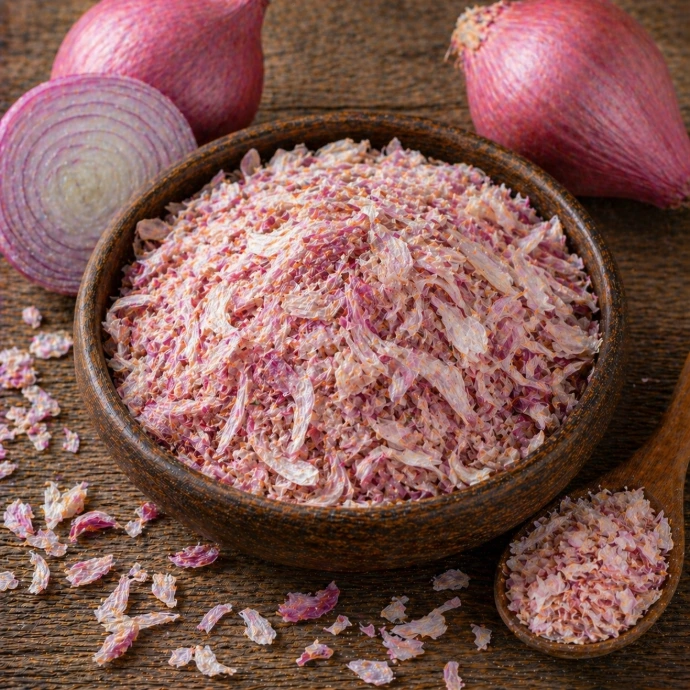 Pink Onion Flakes